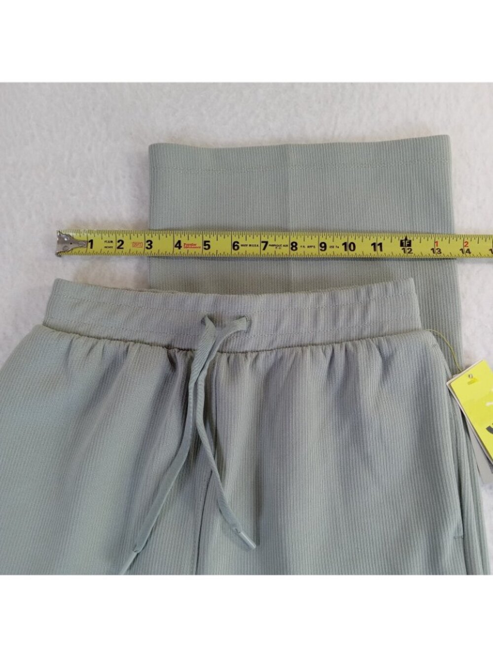 All in Motion Women's XS Airy Sleek Ribbed Wide Leg Pants Sage Green NWT - Picture 4 of 14